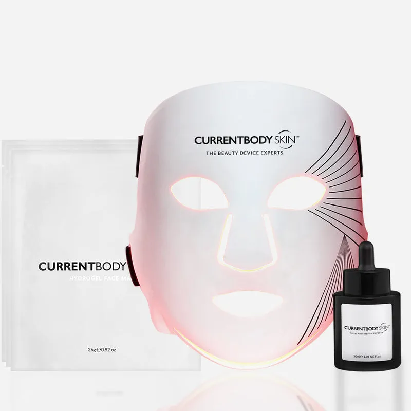 CurrentBody LED Red Light Therapy Face Mask: Series 2 complete set product image