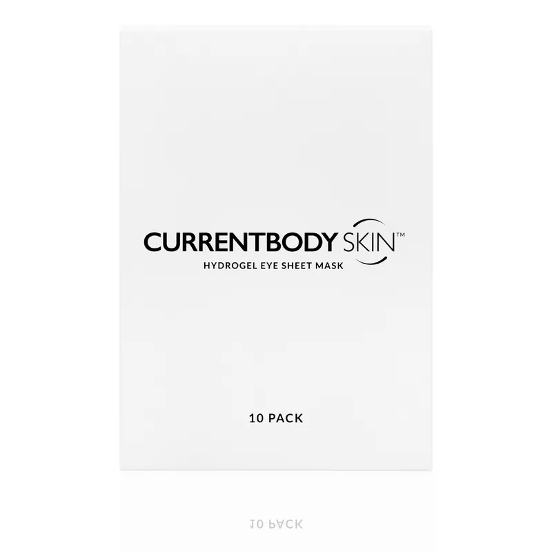 CurrentBody Hydrogel Eye Mask product box and packaging image