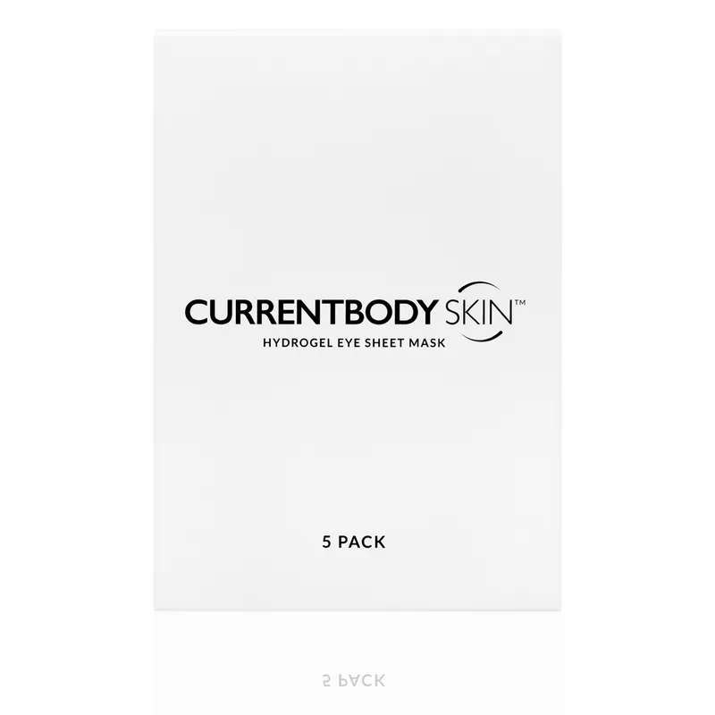 CurrentBody Hydrogel Eye Mask product box and packaging image
