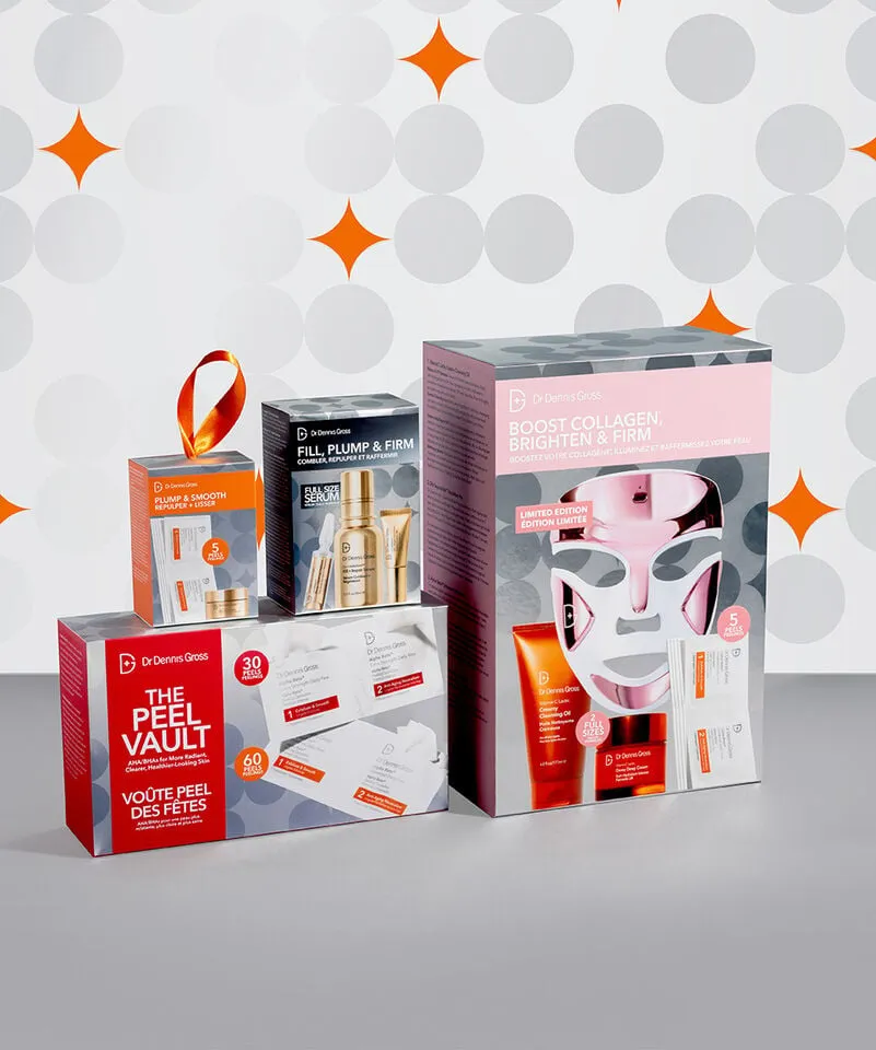 Dr. Dennis Gross Boost Collagen, Brighten and Firm LED Gift Set product image