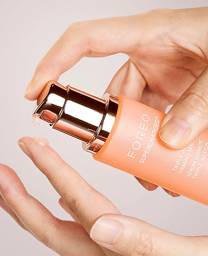 FOREO SUPERCHARGED™ Triple-Action Firming Serum complete set product image