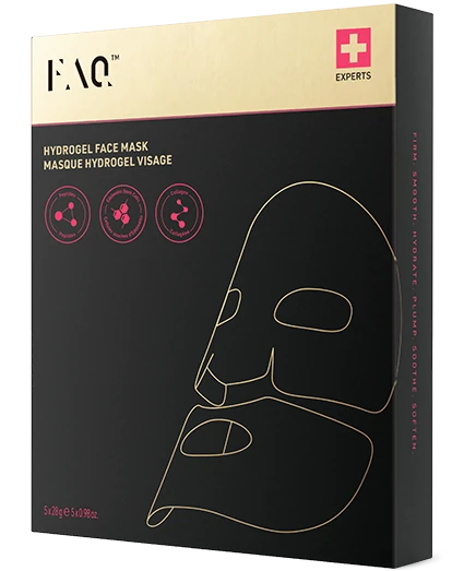 FOREO FAQ™ Glass Skin Collagen Hydrogel Face Mask complete set product image