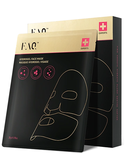 FOREO FAQ™ Glass Skin Collagen Hydrogel Face Mask complete set product image