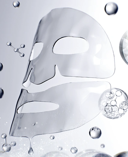 FOREO FAQ™ Glass Skin Collagen Hydrogel Face Mask complete set product image
