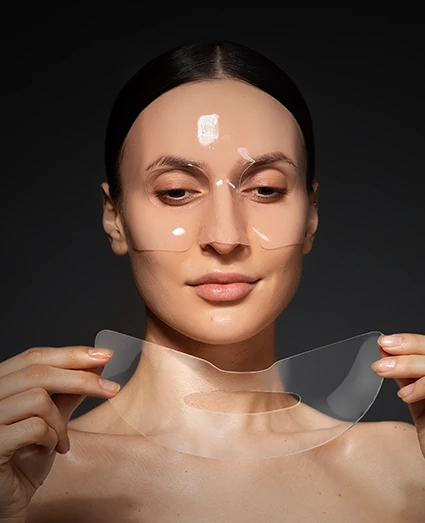 FOREO FAQ™ Glass Skin Collagen Hydrogel Face Mask complete set product image