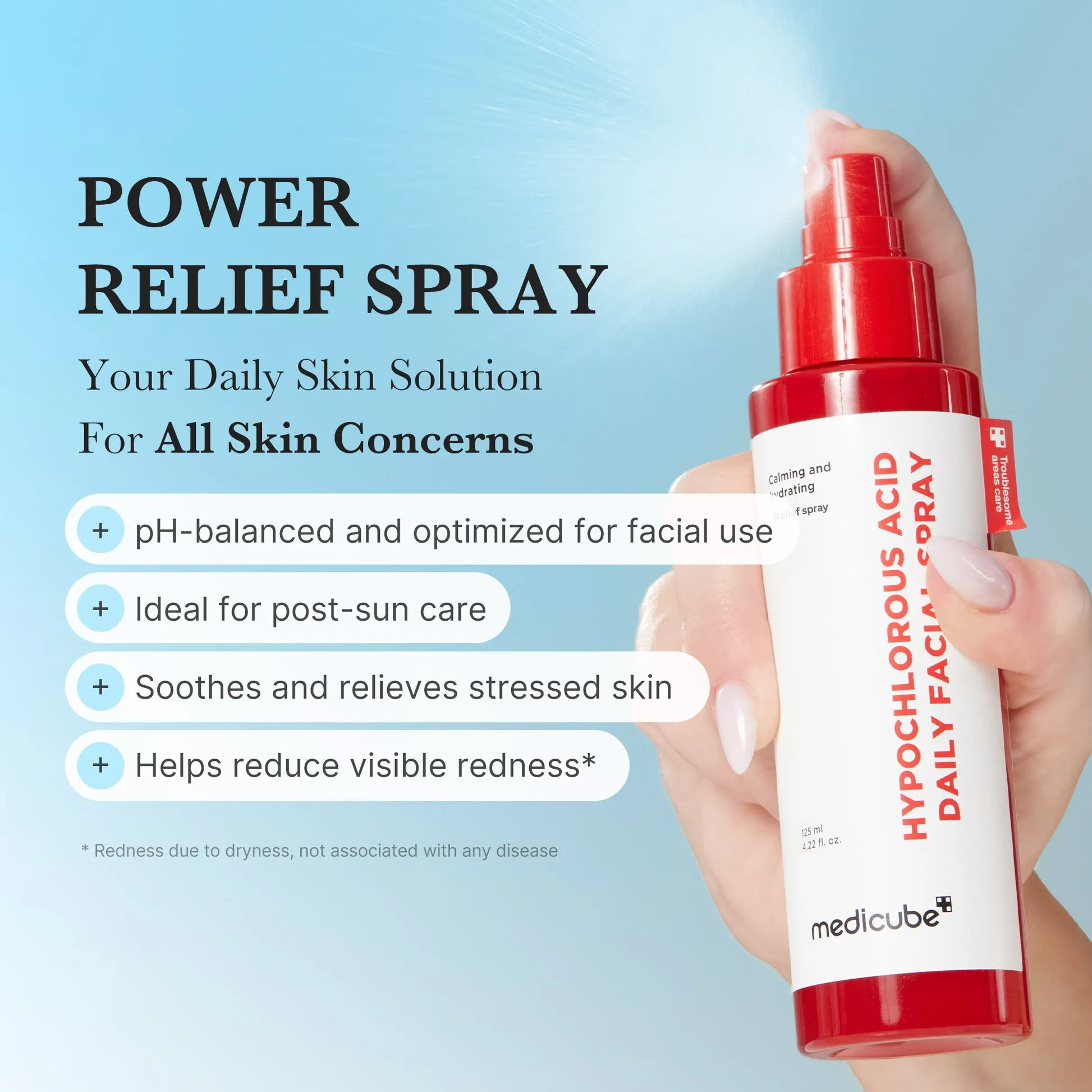 Medicube Hypochlorous Acid Power Soothing Spray complete set product image