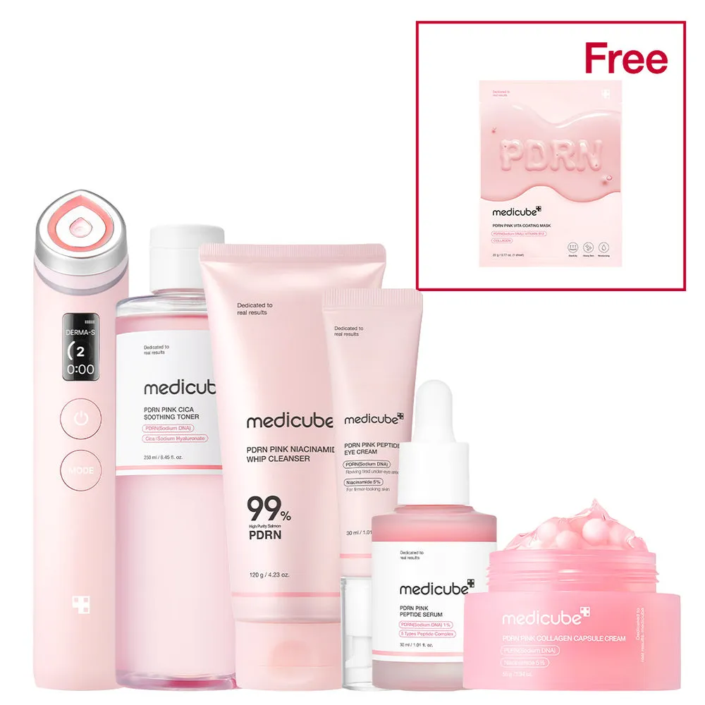 Medicube PDRN Pink Glow Home Aesthetic Full Set complete set product image