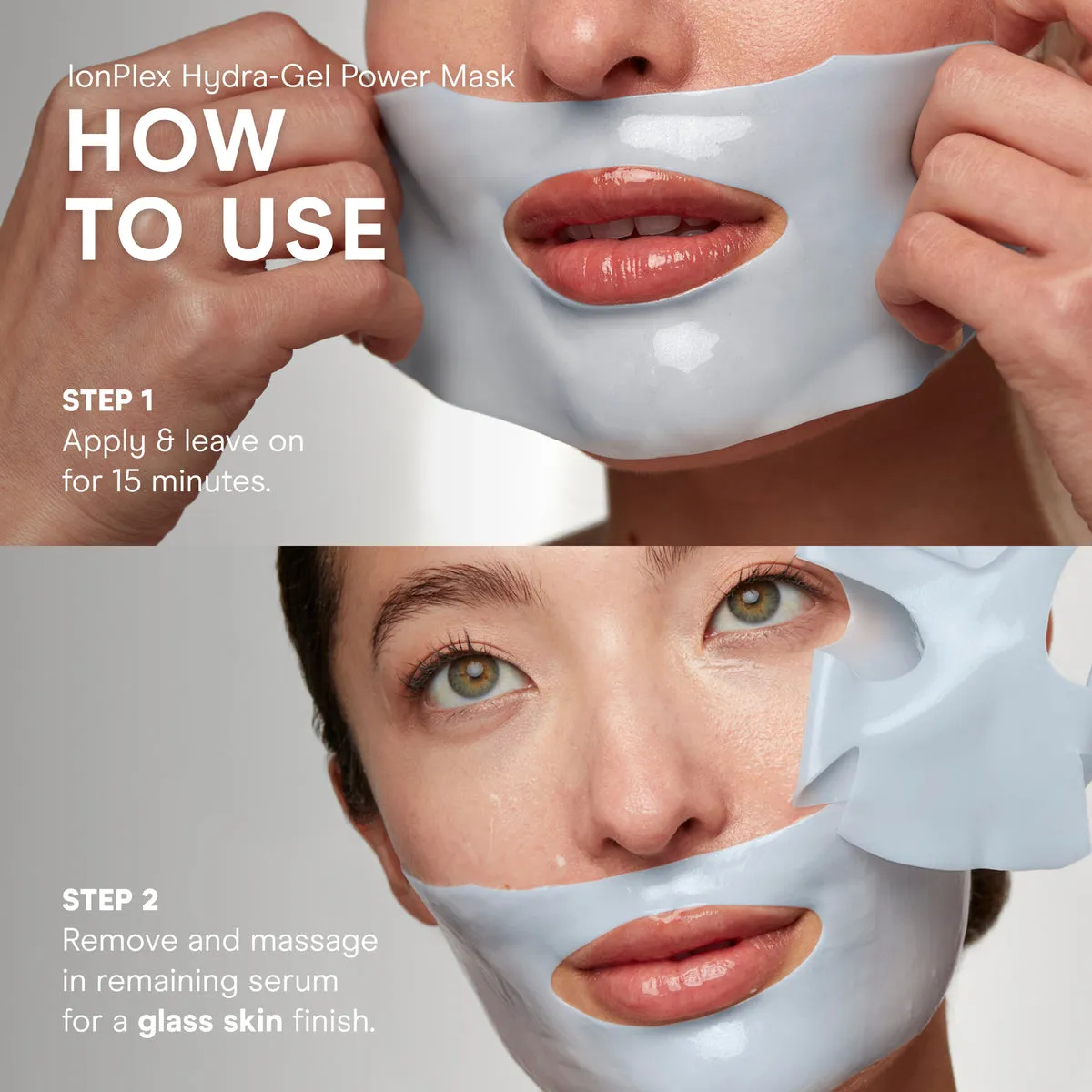 NuFACE IonPlex® Hydra-Gel Power Mask product image