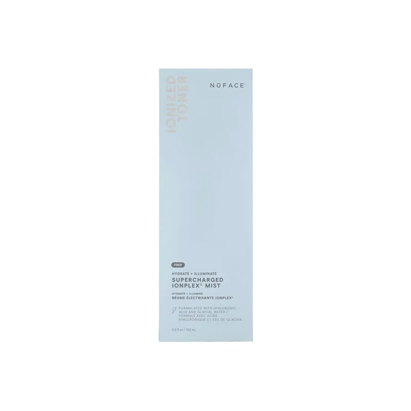 NuFACE Supercharged IonPlex® Facial Mist product box and packaging image