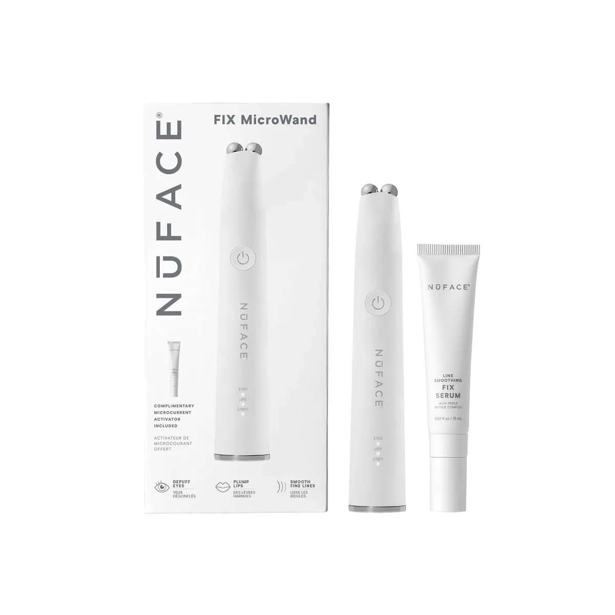 NuFACE FIX MicroWand product box and packaging image