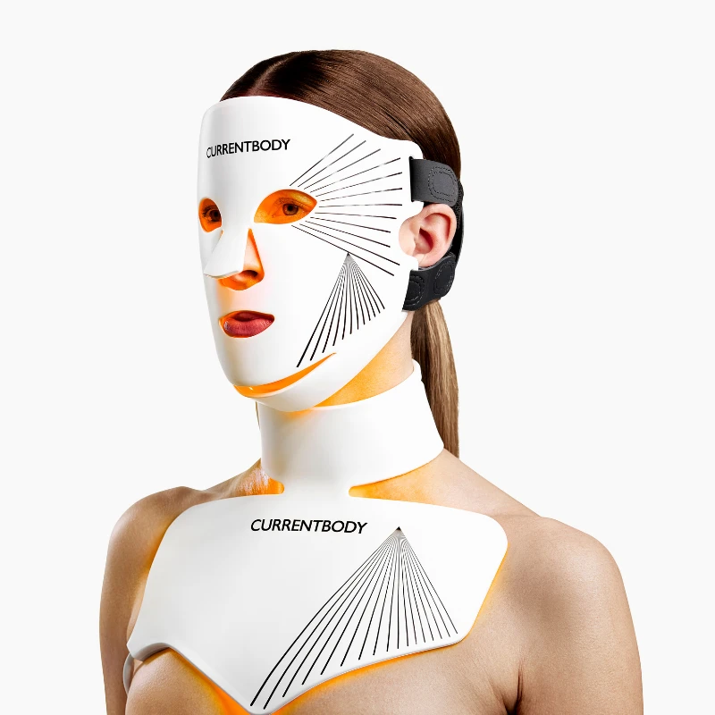 CurrentBody Sæt LED-ansigtsmaske + LED-maske til hals og dekolletage: Series 3 — 2