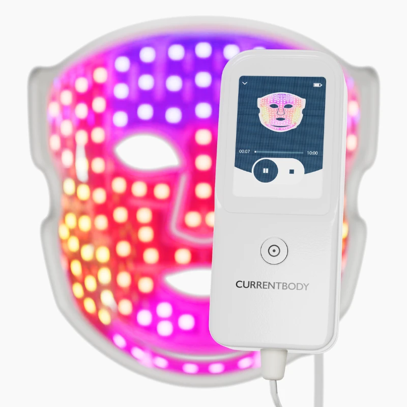 CurrentBody Sæt LED-ansigtsmaske + LED-hjelm til hårvækst: Series 3 — 3