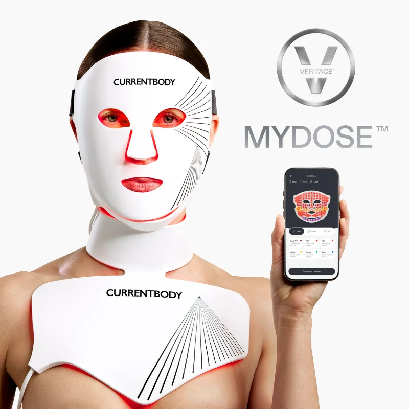 CurrentBody Sæt LED-ansigtsmaske + LED-maske til hals og dekolletage: Series 3 katalogbillede af produktet
