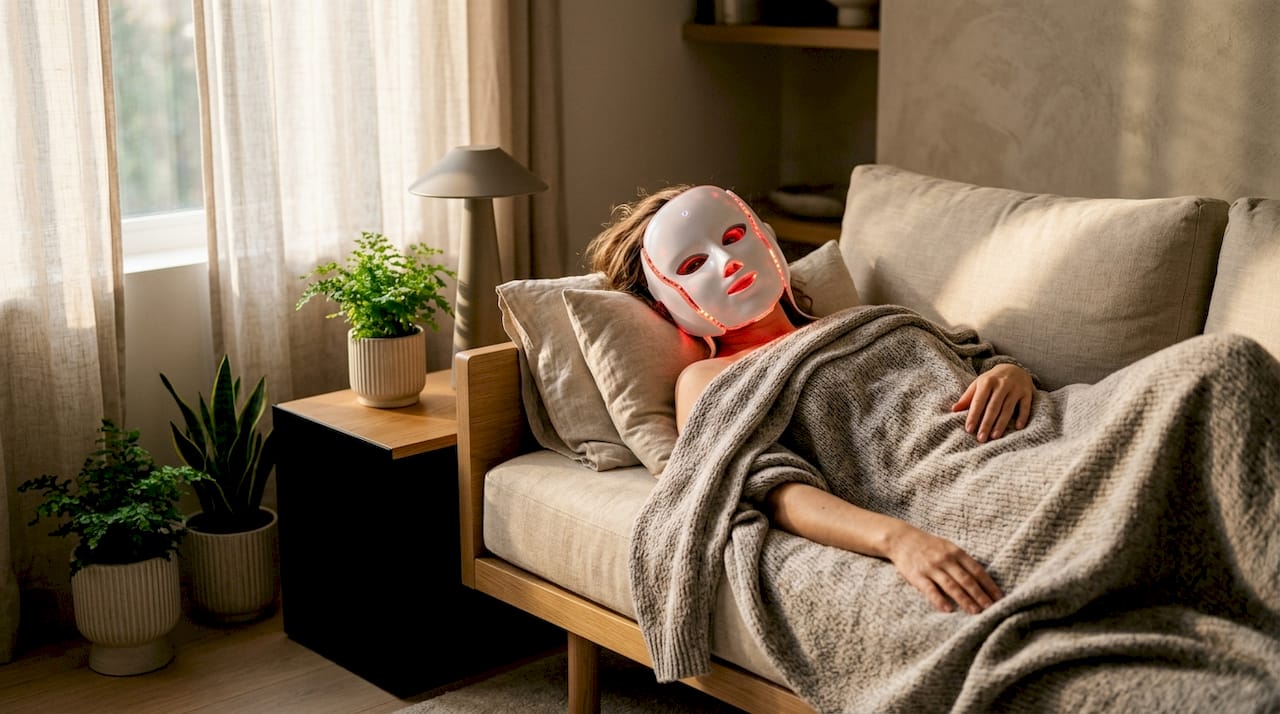 Terapia della luce LED mask immagine di categoria