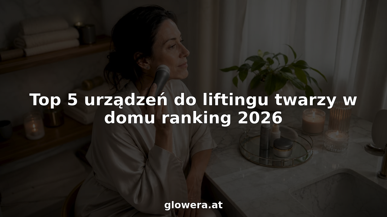 Top 5 urządzeń do liftingu twarzy w domu ranking 2026 blog article image