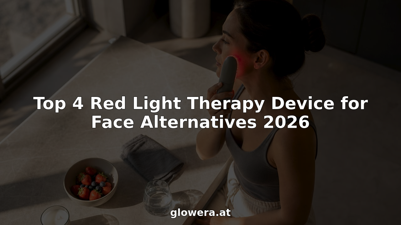 Top 4 Rotlichttherapie Device for Face Alternatives 2026 blog article image