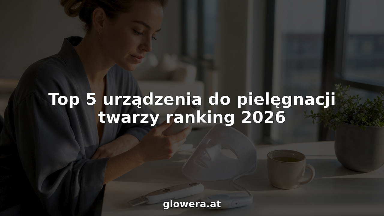 Top 5 urządzenia do pielęgnacji twarzy ranking 2026 blog article image