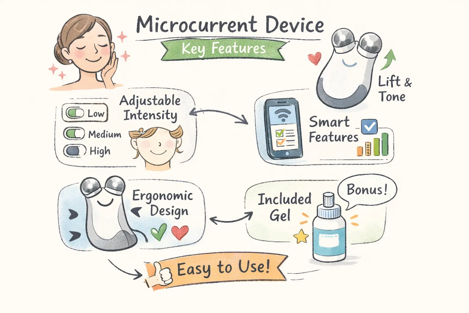 Microcurrent facial device category image
