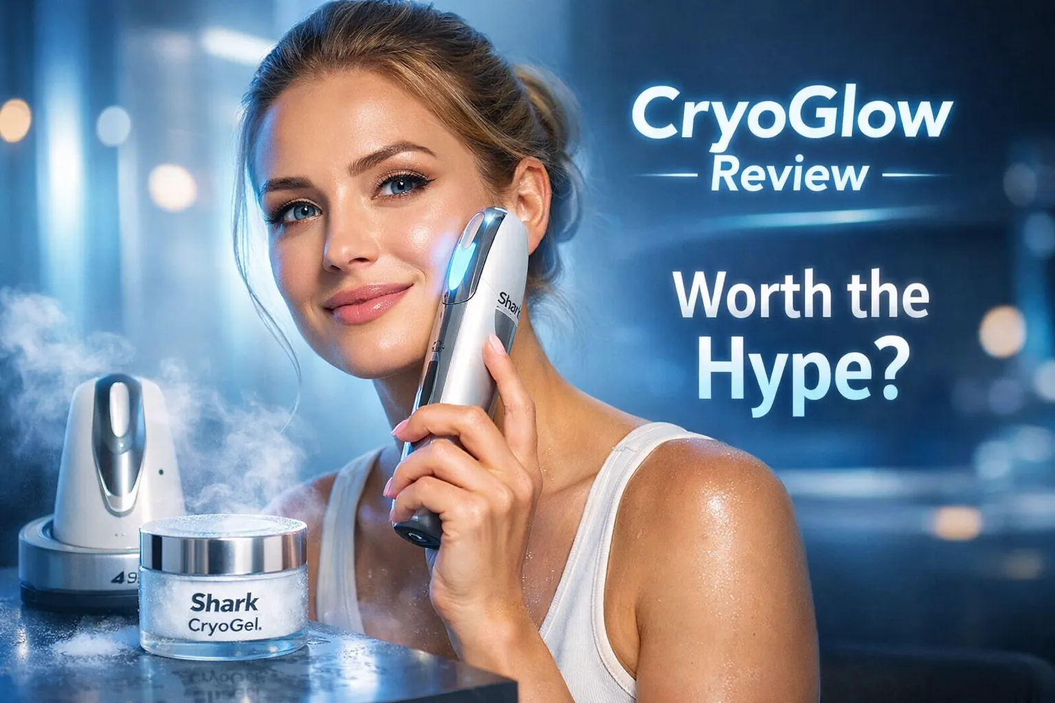 Shark Beauty CryoGlow review: is it worth it? blog article image